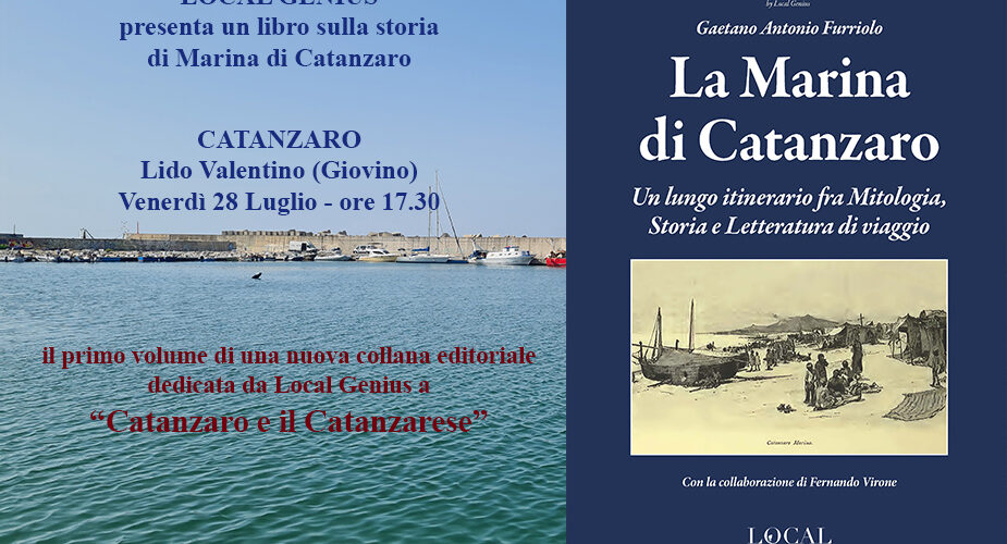 Local Genius presenta un libro sulla storia della <strong>Marina di Catanzaro</strong>: il 28 luglio al Lido Valentino di Giovino